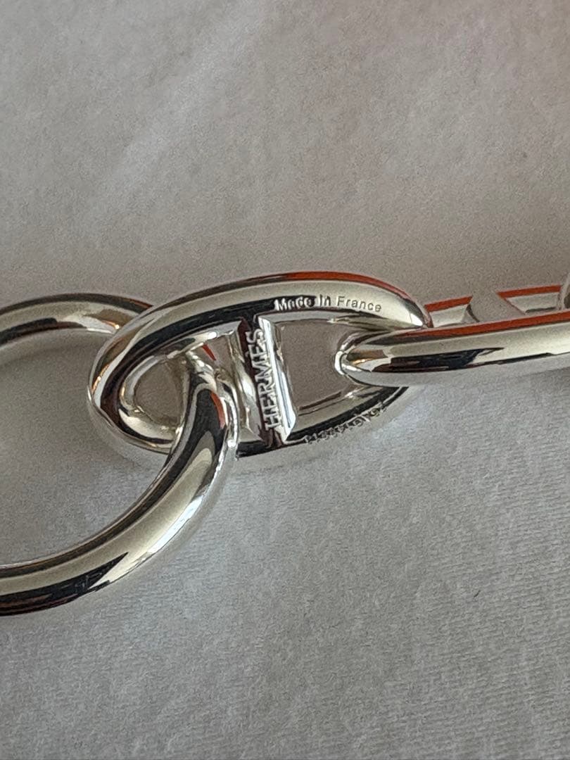 新品 エルメス HERMES シェーヌダンクル GM 13コマ ブレスレット