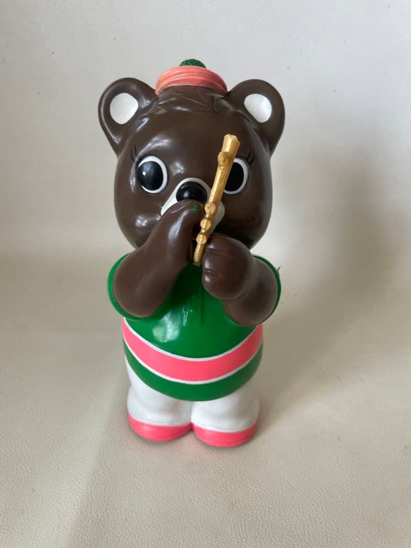 拓銀 拓ちゃん 特大 ソフビ貯金箱 カウンター用 店頭用 音楽隊 トランペット