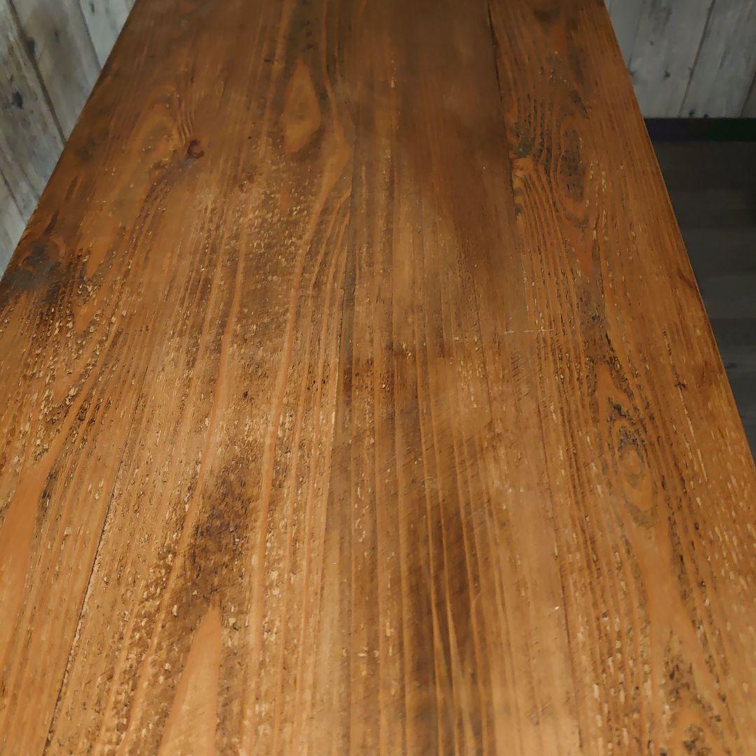 アンティーク風　ダイニングテーブル　カウンターテーブル