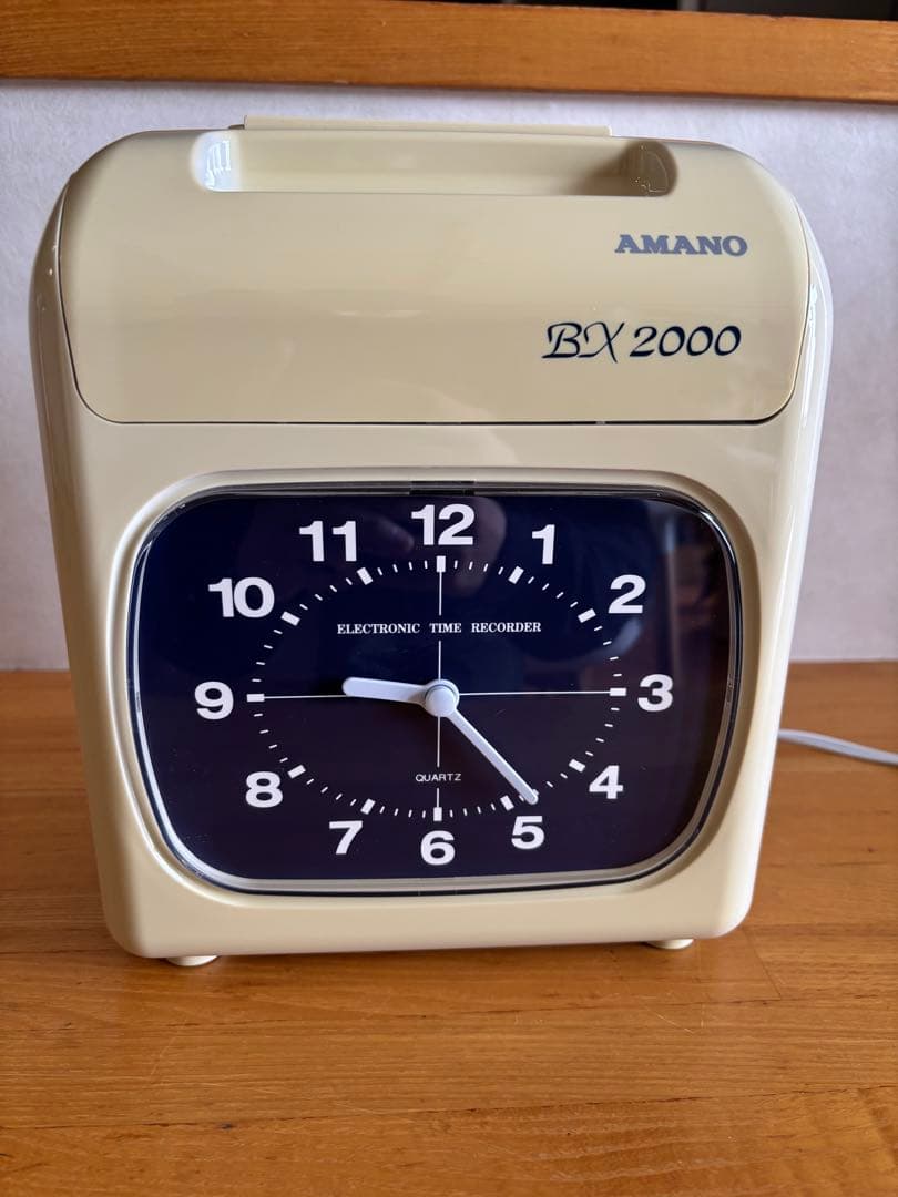 AMANO BX 2000 電子タイムレコーダー - メルカリ