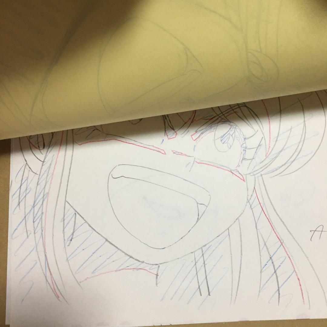 ゲンジ通信あげだま 原画1カット 九鬼麗 怨夜巫女