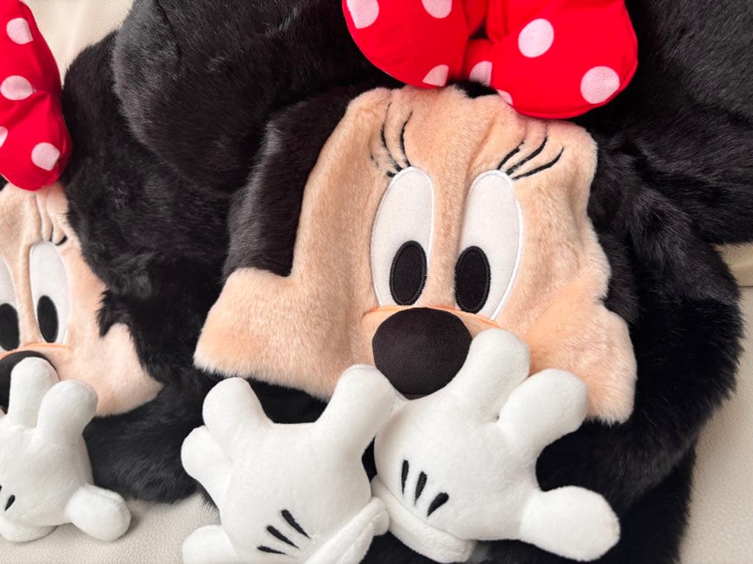 新品 未使用 ミニー ファンキャップ 2つセット 東京ディズニーリゾート