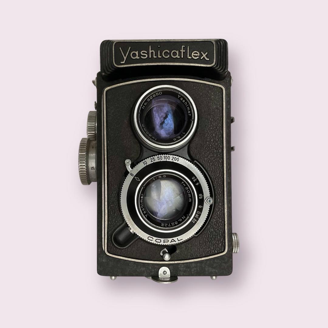 Yashicaflex 二眼レフカメラ 80mm F3.5 - メルカリ