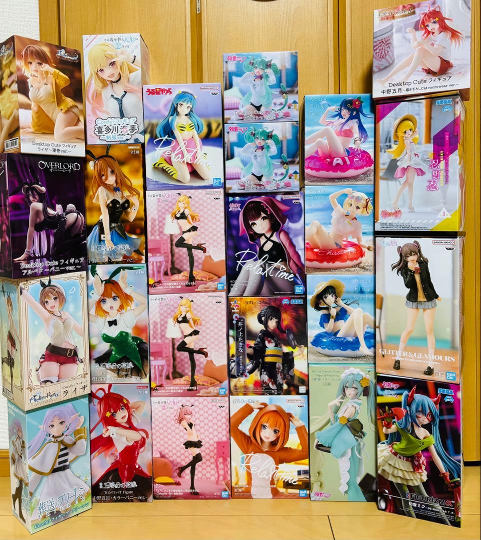 美少女フィギュア55個纏め売りまとめ売り 初音ミクプライズ