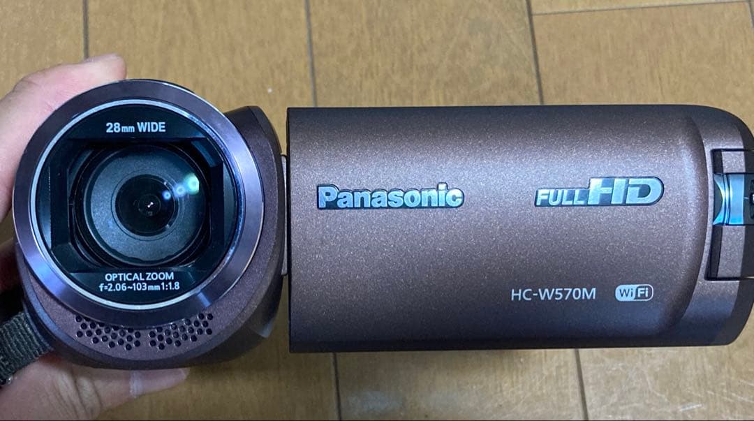 【即日発送。美品】Panasonic HC-W570M フルHDビデオカメラ