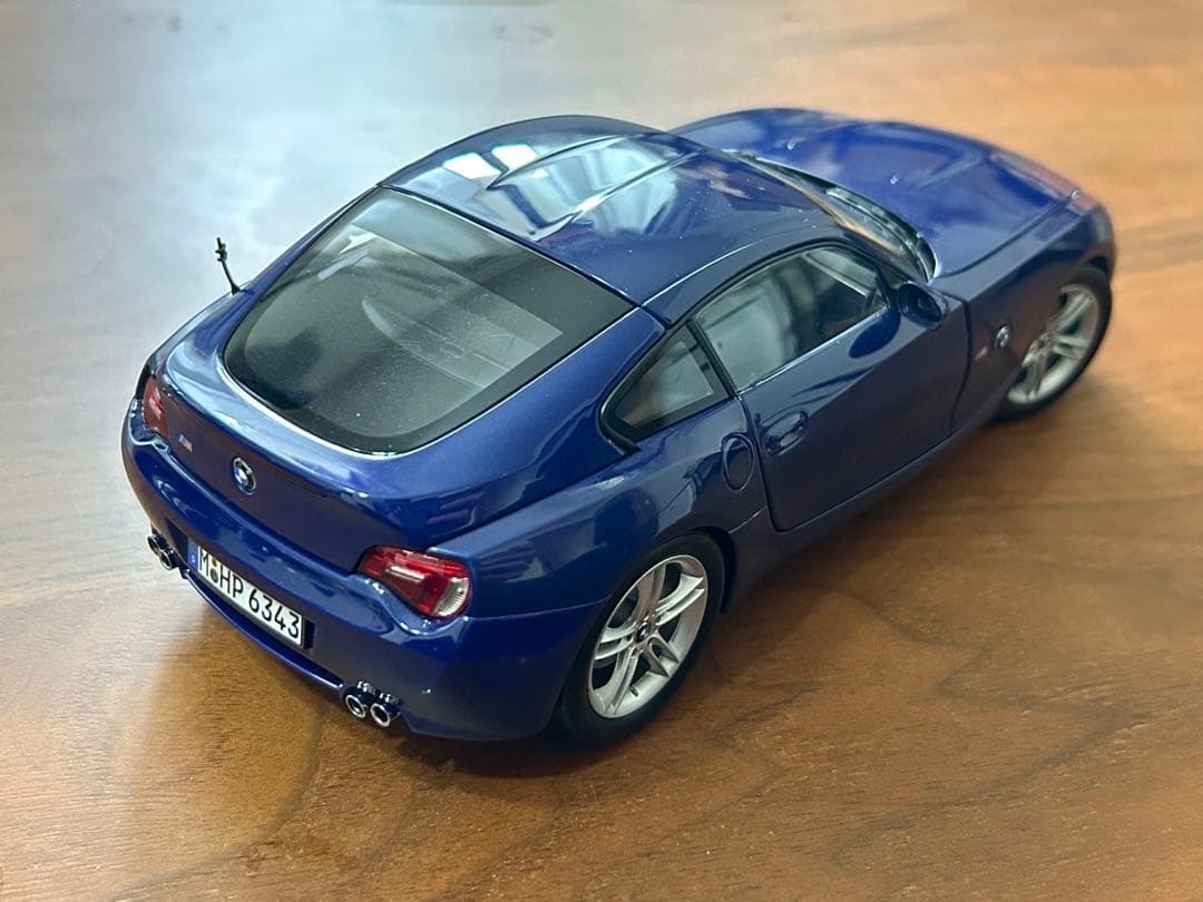 【希少】京商 BMW Z4 Mクーペ 1/18 インテルラゴスブルー