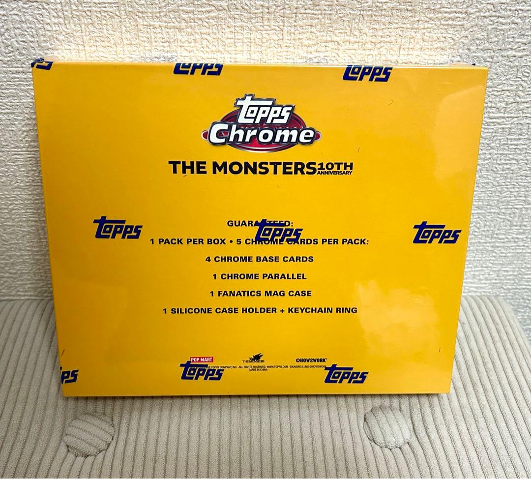 【新品未開封】LABUBU TOPPS コラボ BOX 正規品 Chrome