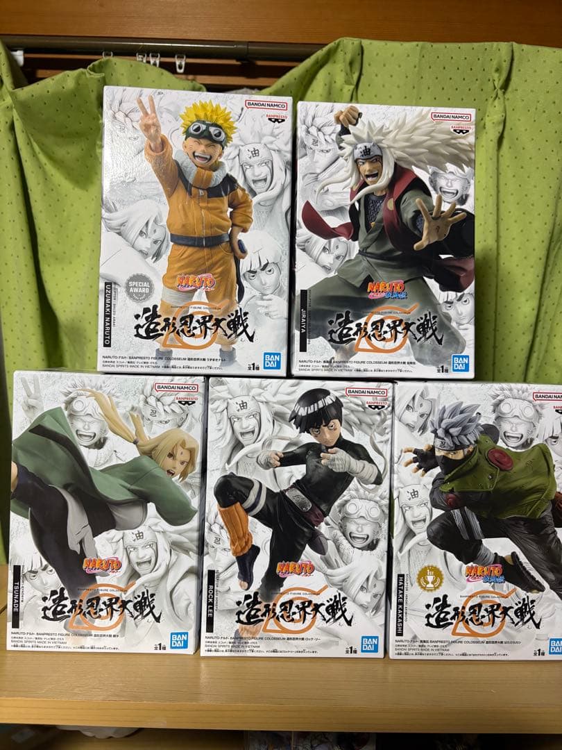 NARUTO フィギュア 5体セット 造形忍界大戦 造形忍界大戦商品トップバッターとしてナルトが登場！原型師・荒木