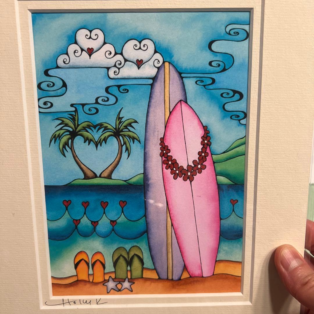 ホリーK アート ビーチ　　サーフィン　3枚セット
