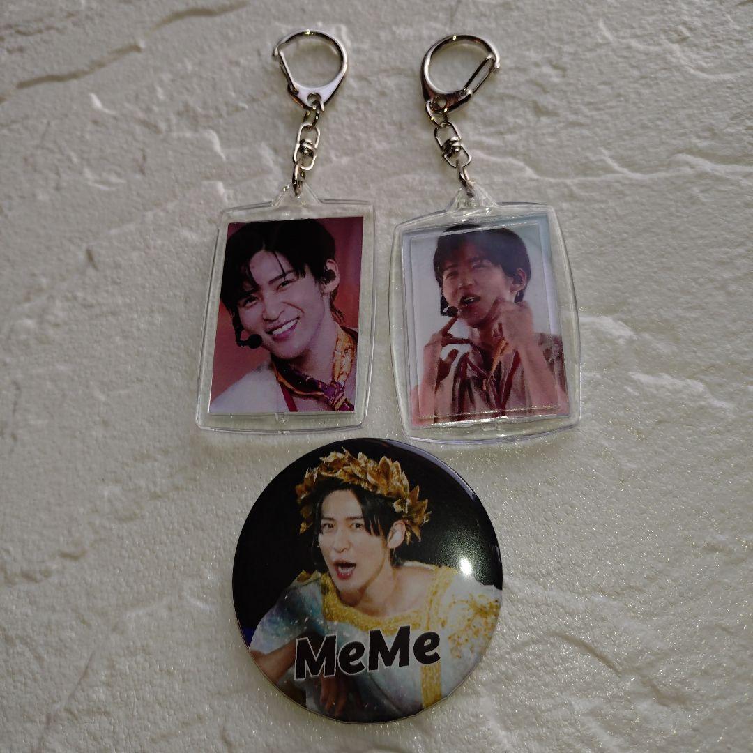 SnowMan 目黒蓮 缶バッジ✕1 アクリルキーホルダー✕2 - メルカリ