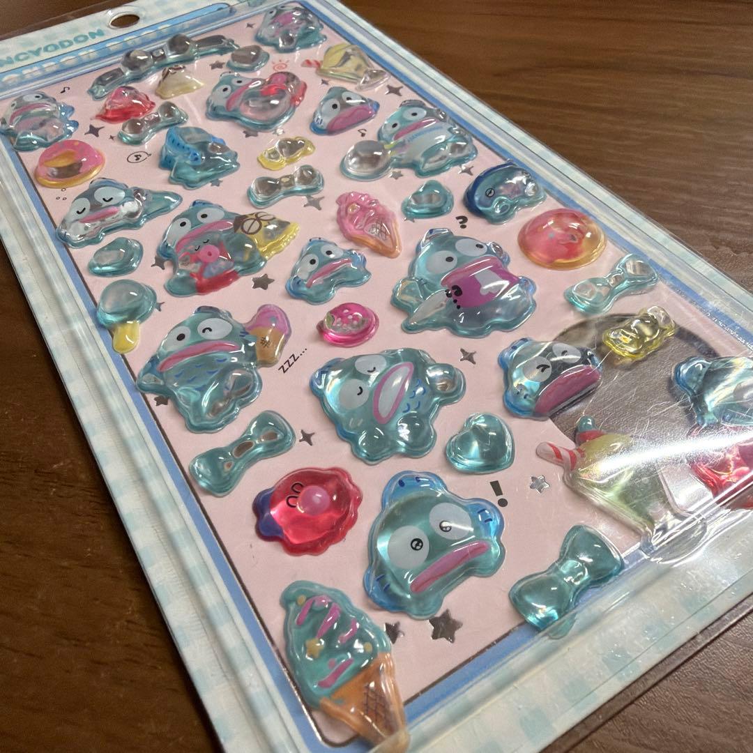 サンリオ　ボンボンドロップシールぷくぷくシール　8枚セット