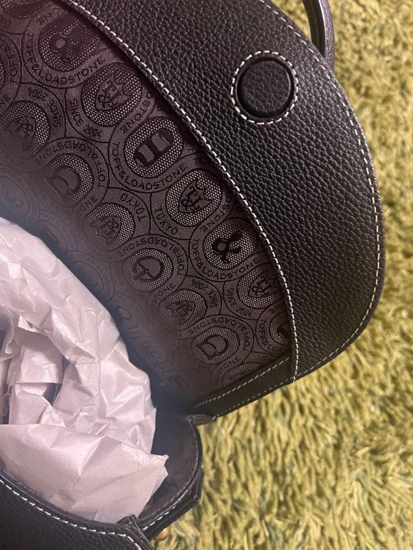 TOFF&LOADSTONE ◆コロン◆ブラック ショルダーバッグ FREE