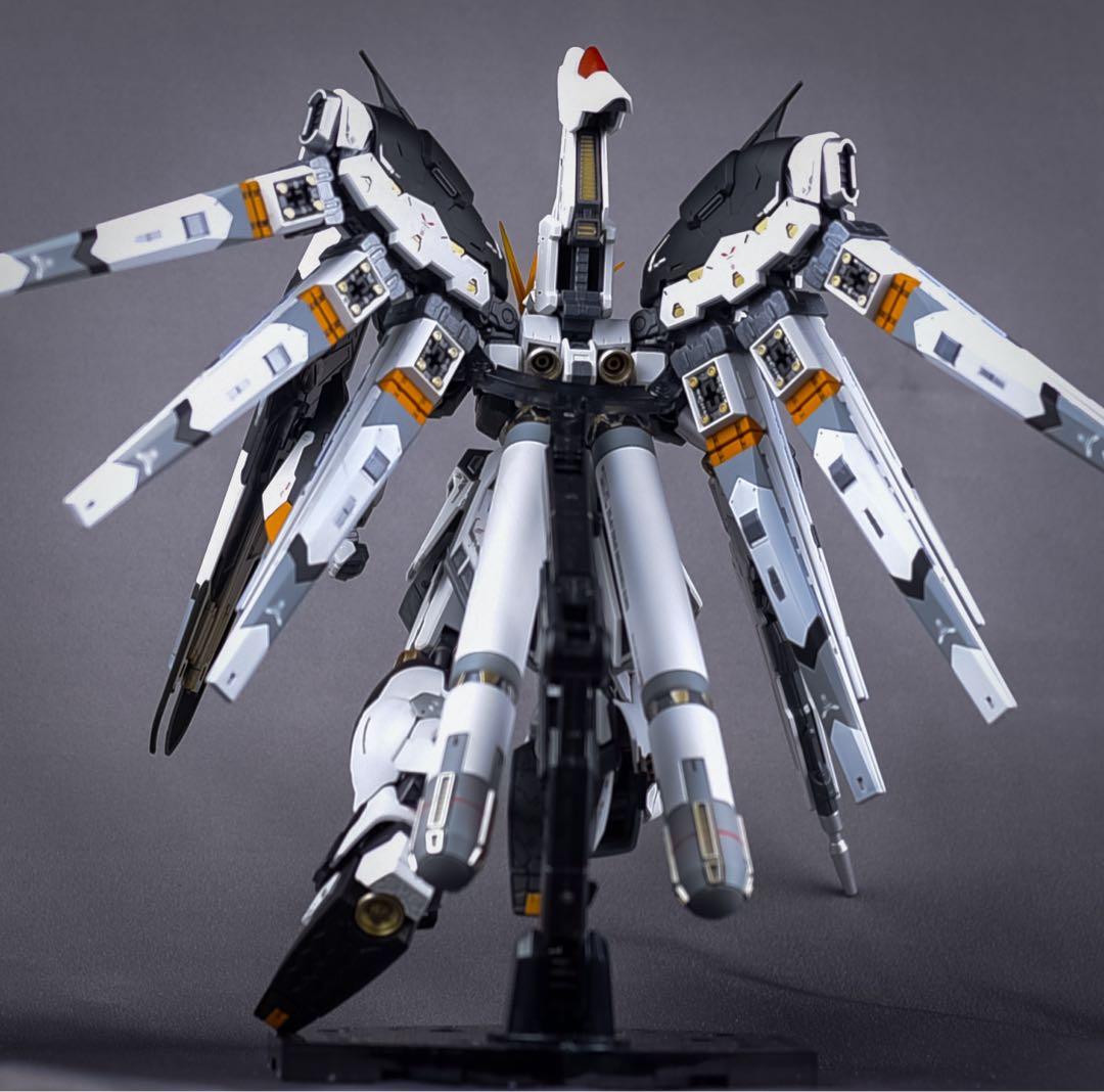 【塗装済】RG Hi-νガンダム ハイパー・メガ・バズーカ・ランチャー　完成品