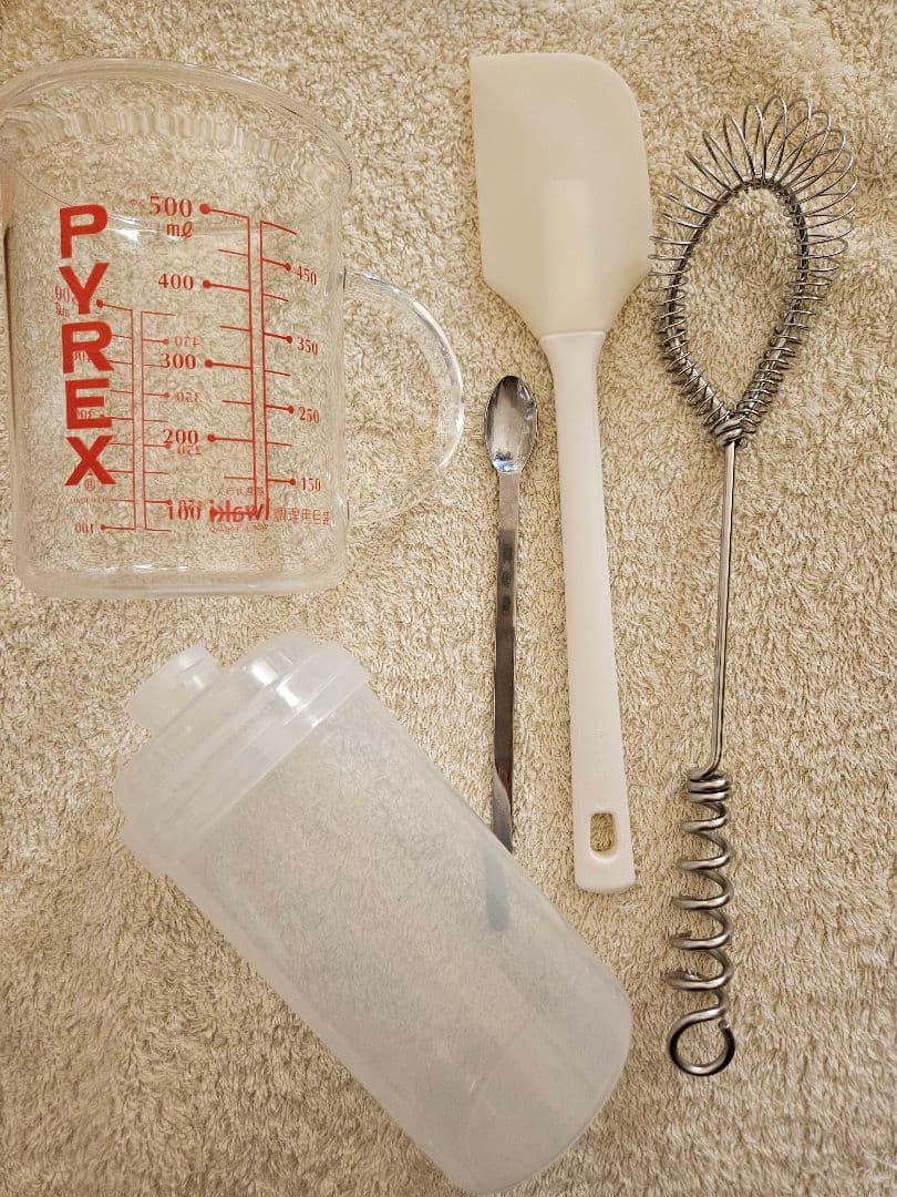 カフェドサボン手作り石鹸用型&その他道具セット