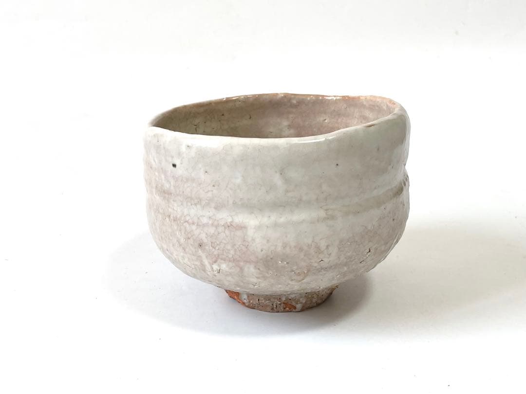 陶芸家　人間国宝　十代　三輪休雪　萩　茶碗　萩焼茶碗　抹茶碗　三輪休和