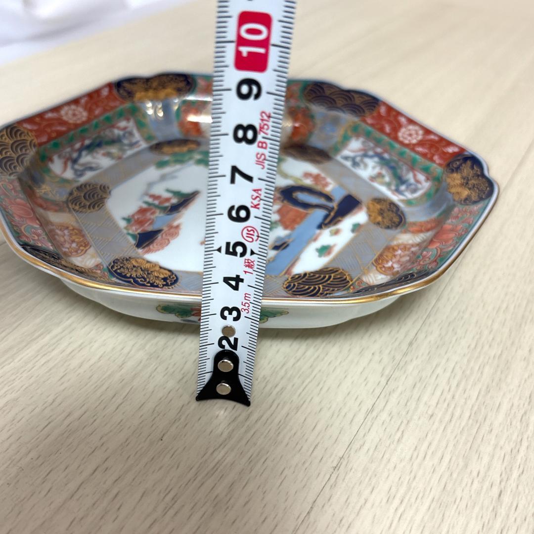 有田焼 六角皿 5枚 木箱付き