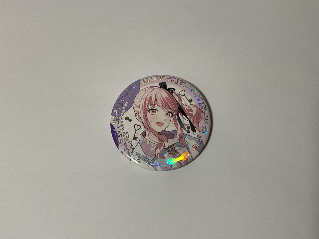 暁山瑞希　グリッター缶バッジ　26c