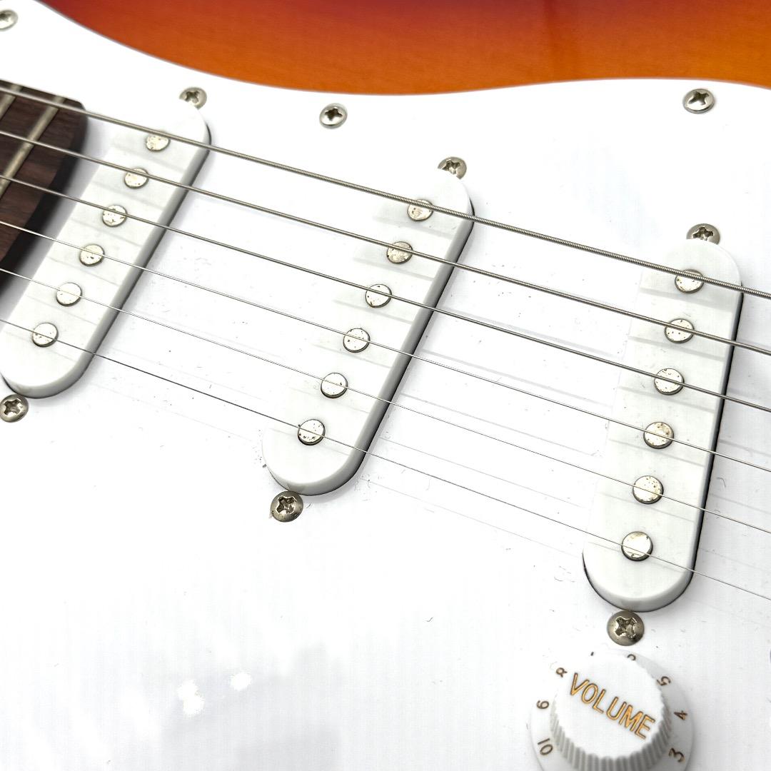 左利き】Legend サンバースト エレキギター レフティ ストラトキャスター