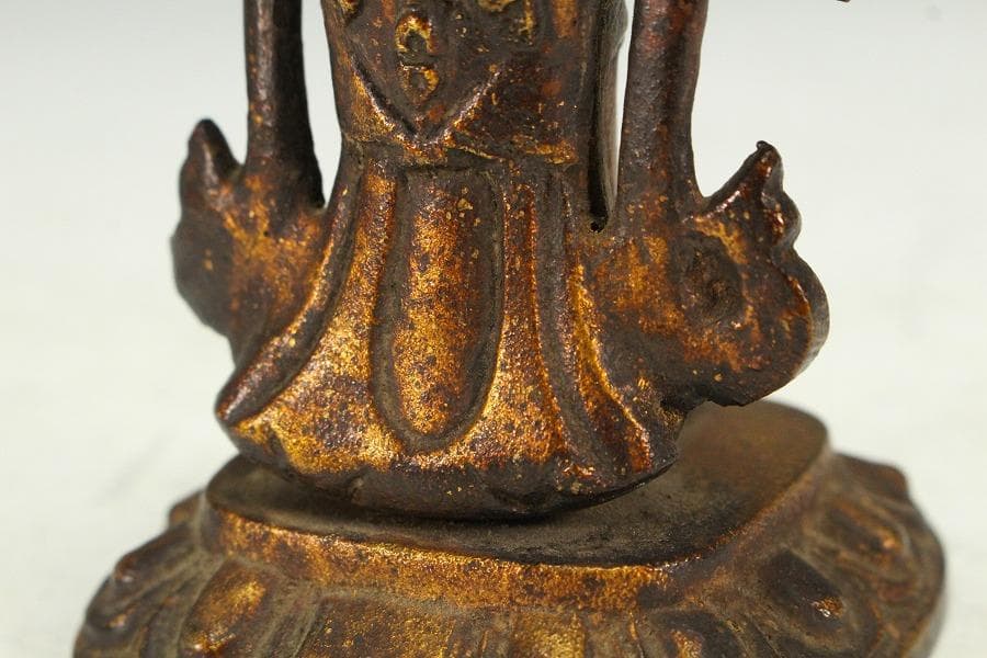 仏教美術 ガンダーラ 銅仏像(K-XA901) - メルカリ