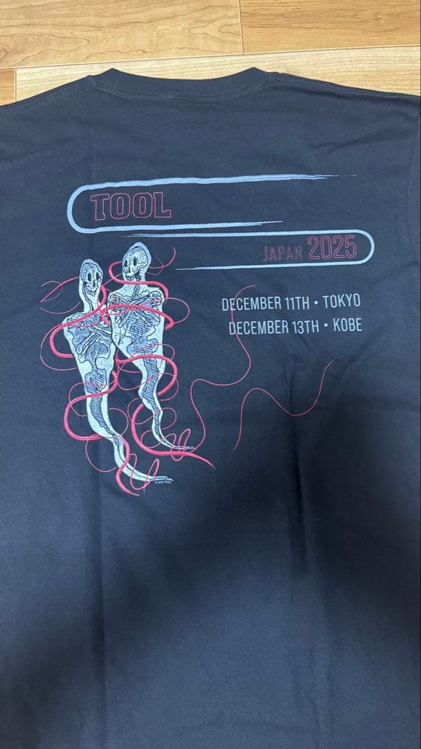 新品 日本限定!! TOOL 2025来日 Tシャツ L トゥール