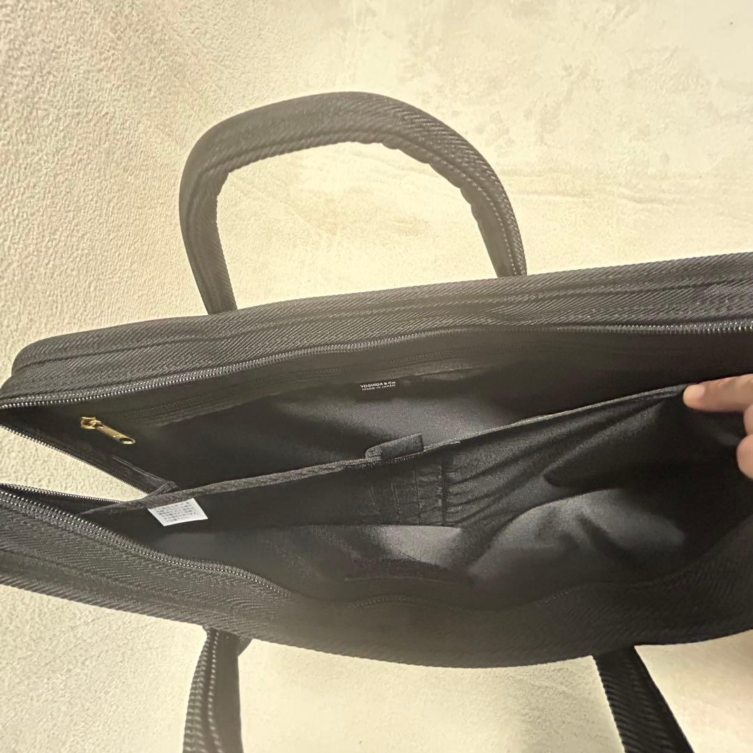 新品タグ付き【POTER】ビジネスバッグ　黒　メンズ