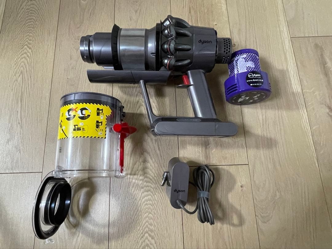 ダイソン純正 アップデートセット V10SV12整備洗浄済 V7V8から交換