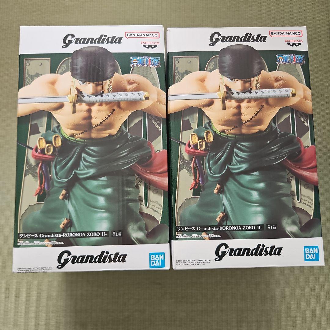 Grandista ワンピース Zoro II フィギュア 2体セット - メルカリ