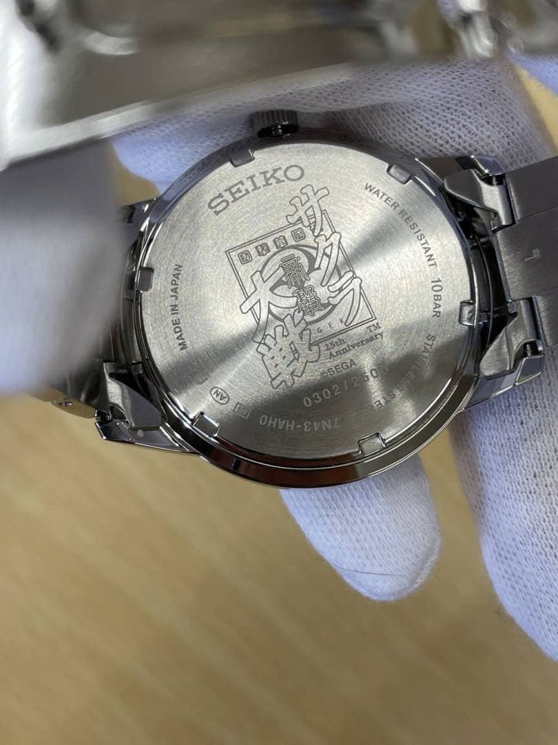 サクラ大戦 ×セイコー25周年記念オフィシャルウォッチ　世界限定2500個