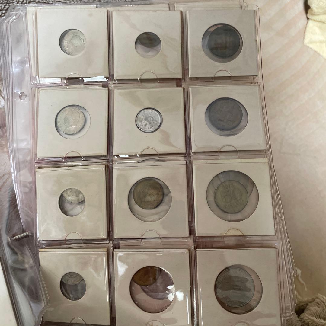 旧貨幣・銀貨・記念硬貨 36枚セット