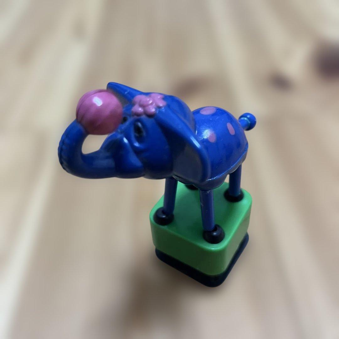 プッシュトイ　プッシュパペット　レトロ　8体セット