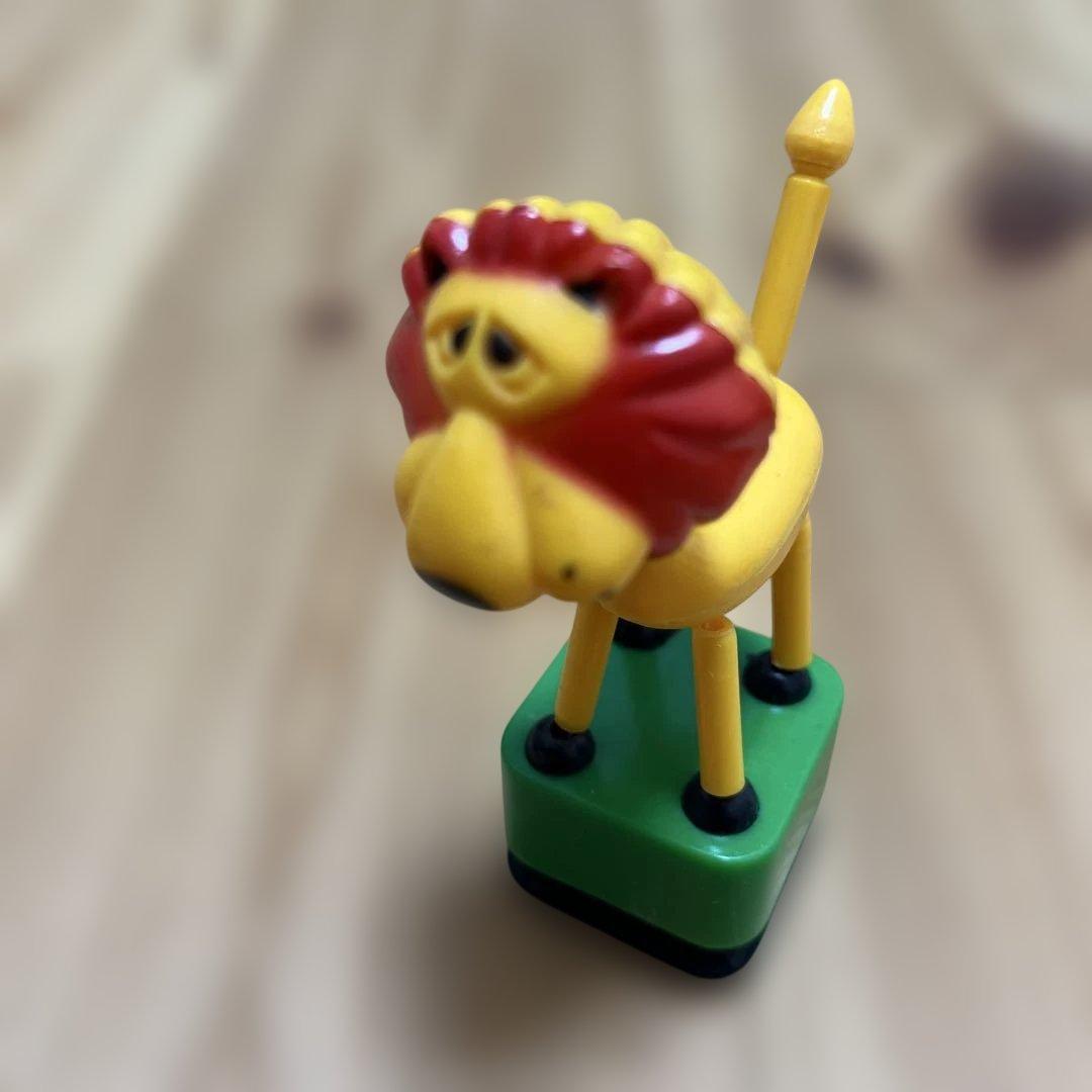 プッシュトイ　プッシュパペット　レトロ　8体セット