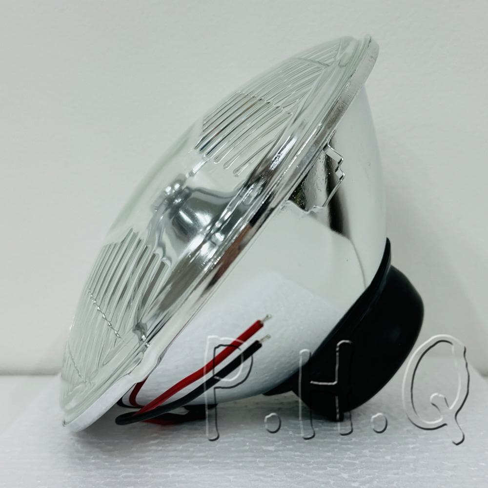 シルバー スリーポイント ヘッドライト ルーカス SR400 Z1 Z2 CB