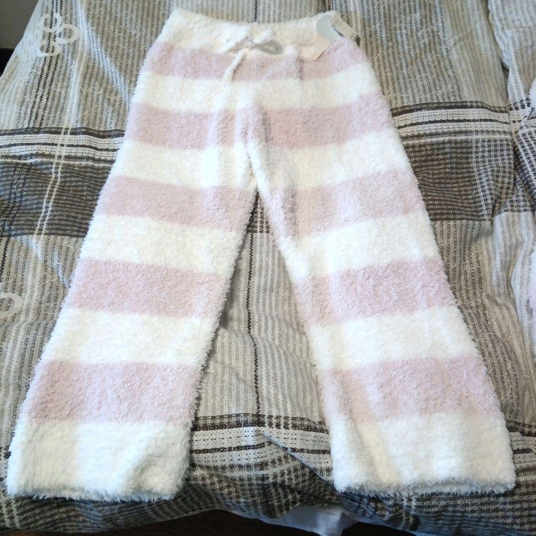 新品タグ・袋付き☆ジェラートピケ上下セット もこもこピンクルームウェア