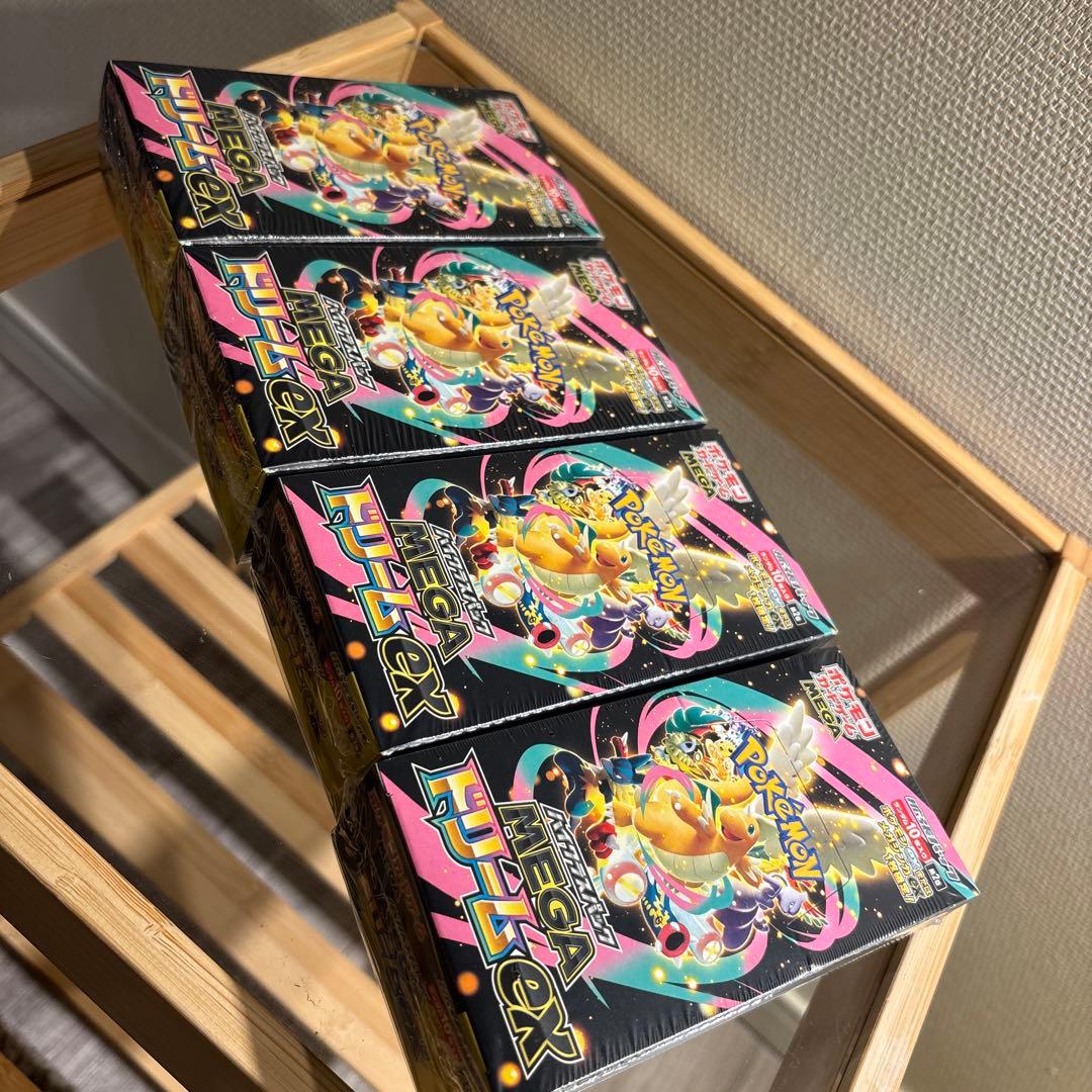 ポケモンカード　MEGAドリームex シュリンク付き