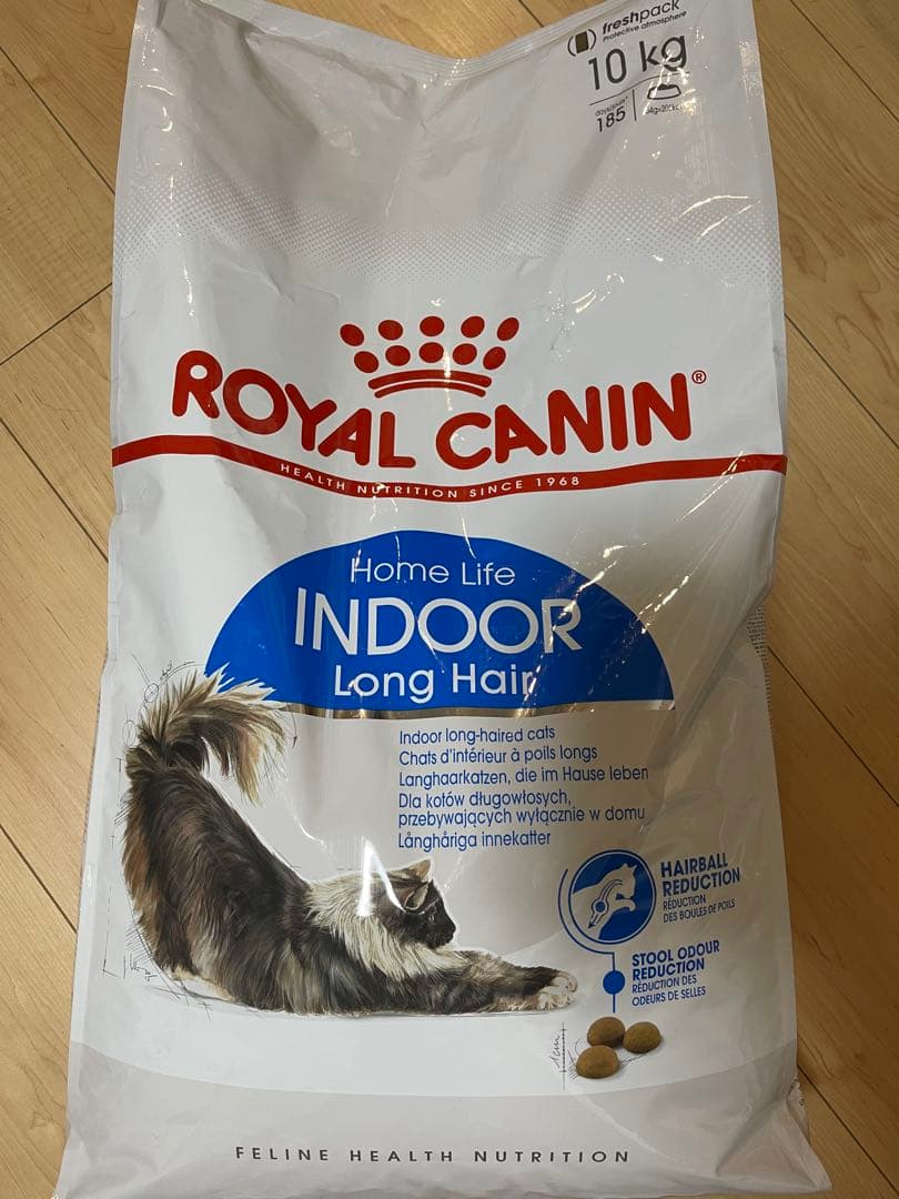 24時間以内発送 ロイヤルカナン室内で生活する長毛成猫用 10kg - メルカリ