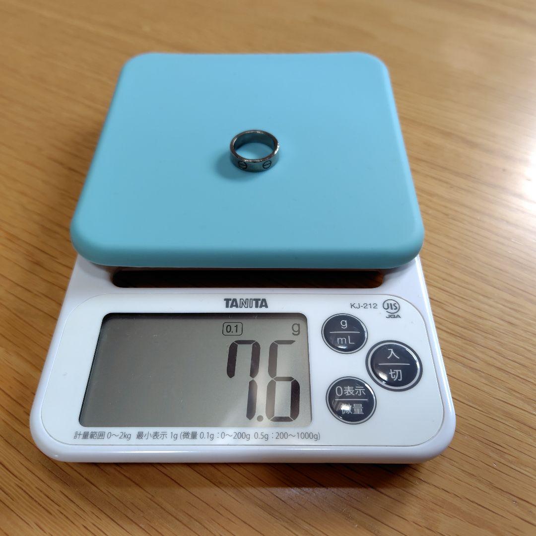 カルティエ　ラブリング　51 18金　WG　説明必読願います