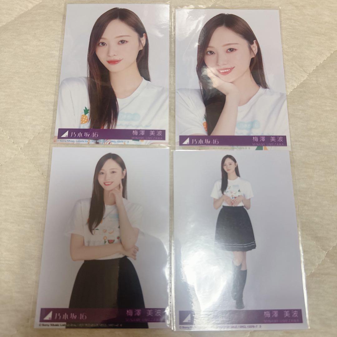 乃木坂46 39th same numbers 封入 生写真 コンプ梅澤美波 - メルカリ
