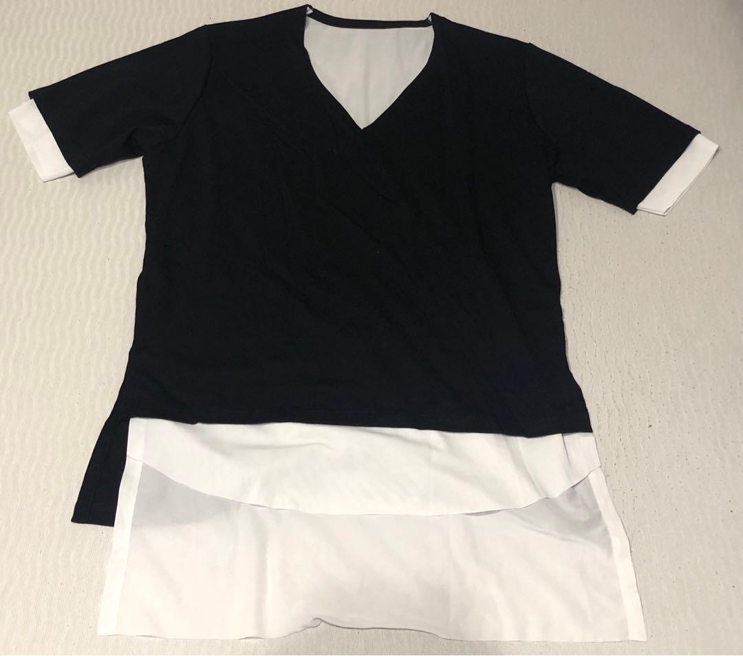 限定値下げ！【美品】ミスチル 桜井 着 レイヤード カットソー V