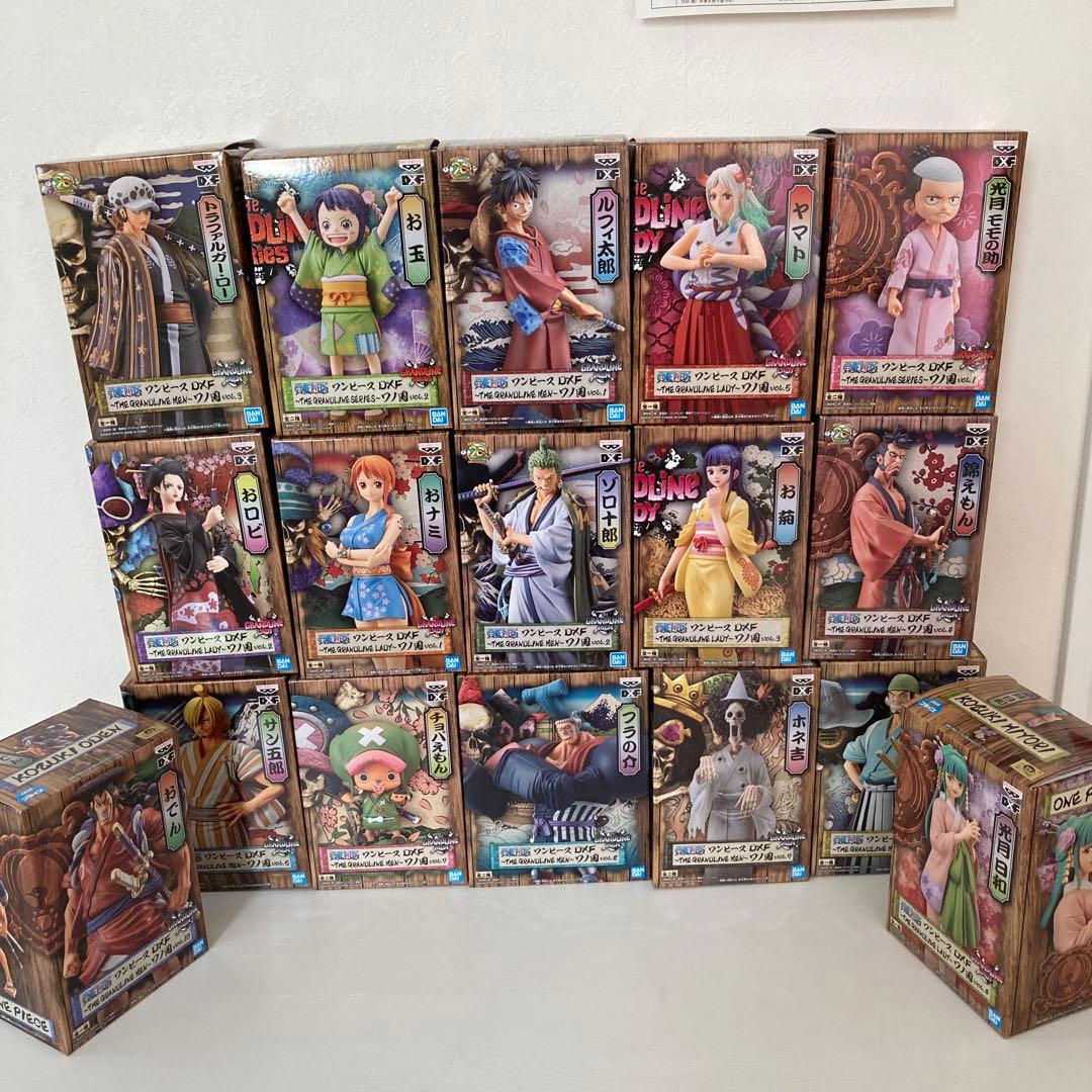 ワンピースフィギュア、ワノ国編バラエティセット17体