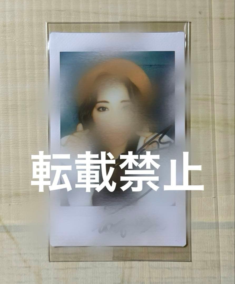 TWICE ツウィ 直筆サイン入りチェキ ポラロイド