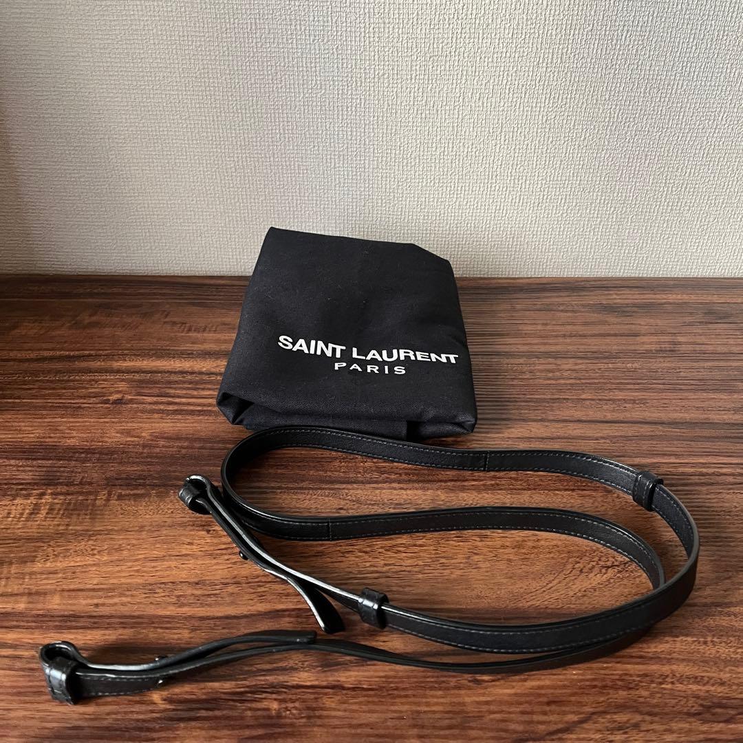 【美品】SAINT LAURENT PARIS ベイビー カバス ハンドバッグ