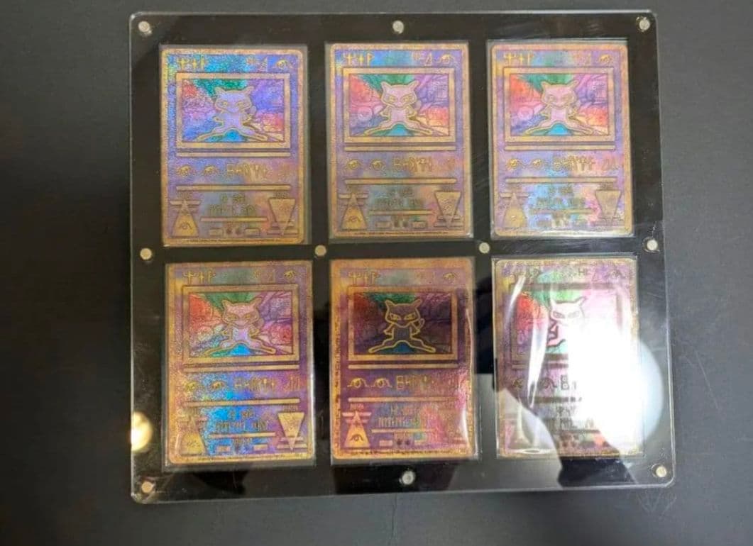 【美品】古代ミュウ(世界全6種セット)前期後期エラー修正版