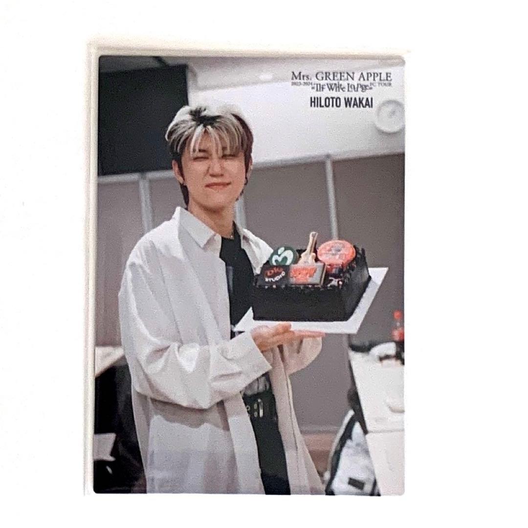 Mrs. GREEN APPLEフォトカード 若井滉斗 ホワイトラウンジ - メルカリ