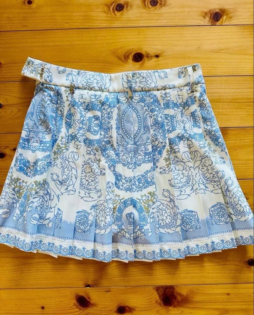 【美品】カルーセル　ボケンMonaco Skirt（blue）セット