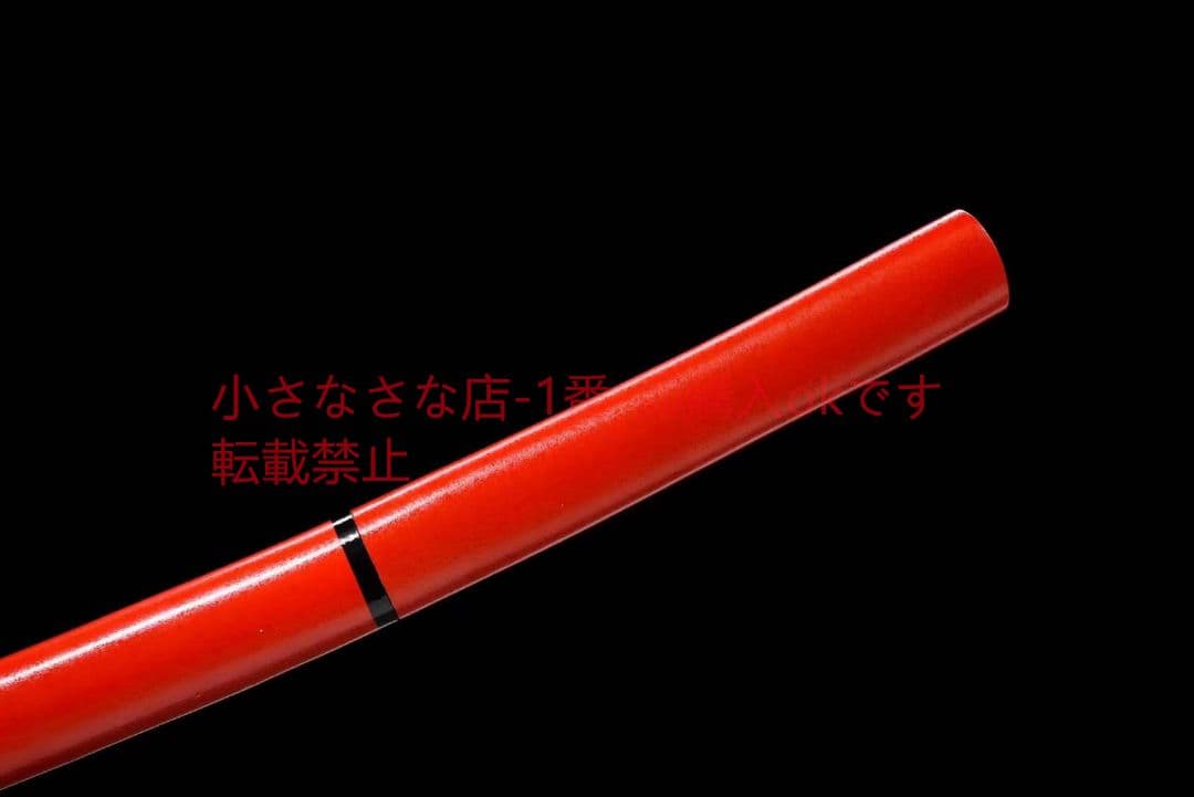 【紅魔居合刀】中炭素鋼武士刀  古兵器 武具 刀装具 日本刀 模造刀 居合刀
