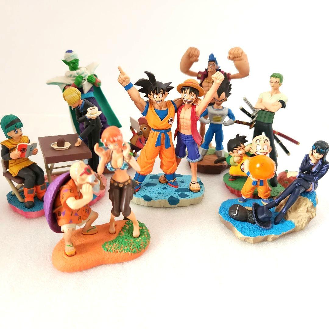 【全7種+ボーナス1種】 ONEPIECE ドラゴンボール コラボ フィギュア
