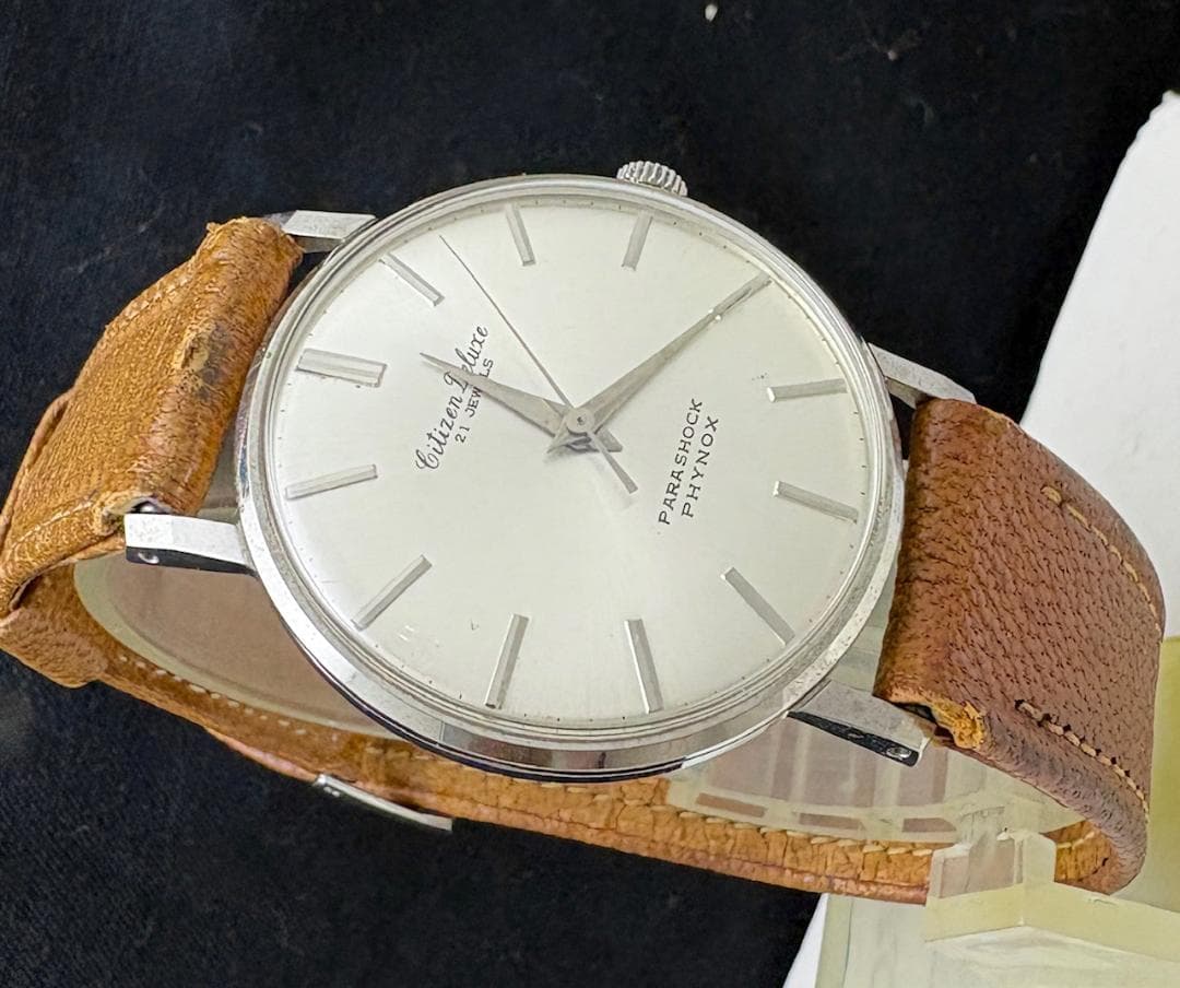 835/稼働 美品 シチズン デラックス 手巻き Citizen Deluxe