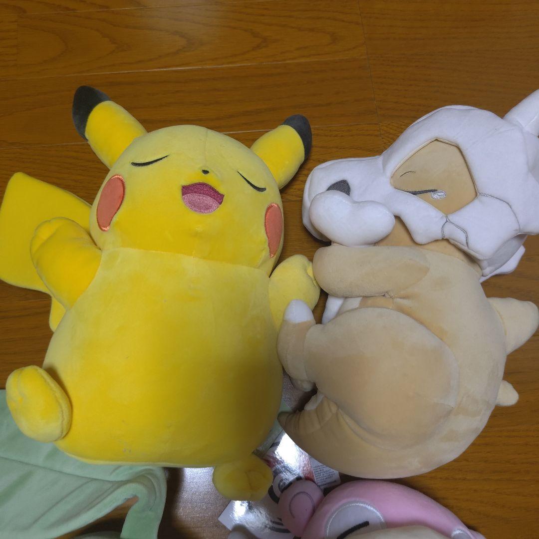ポケモン もっちりぬいぐるみ　Pokemon Sleep　おやすみ　すやすや