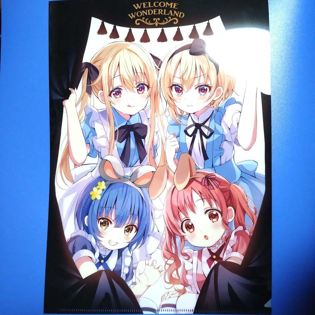 ごちうさ マヤ＆メグ＆エル＆ナツメ クリアファイル - メルカリ