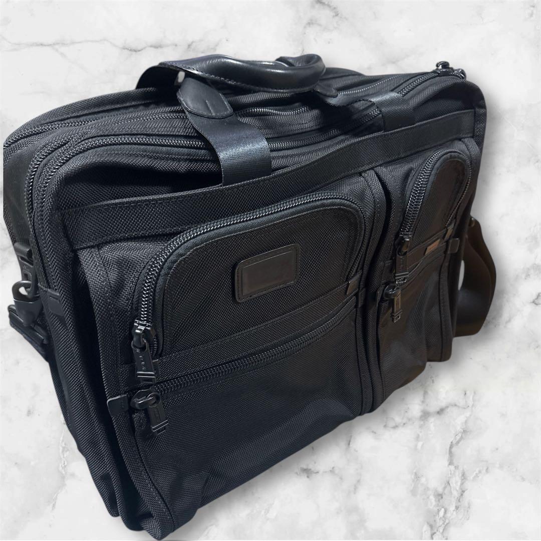 極美品✨ TUMI アルファ　エクスパンダブル　ブリーフケース 26160DH